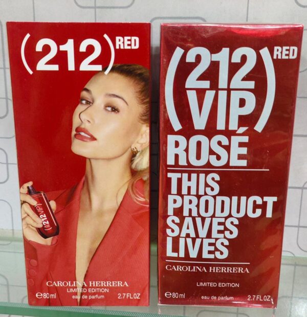 212 VIP Red by Carolina Herrera Rose Replica (80 ml)