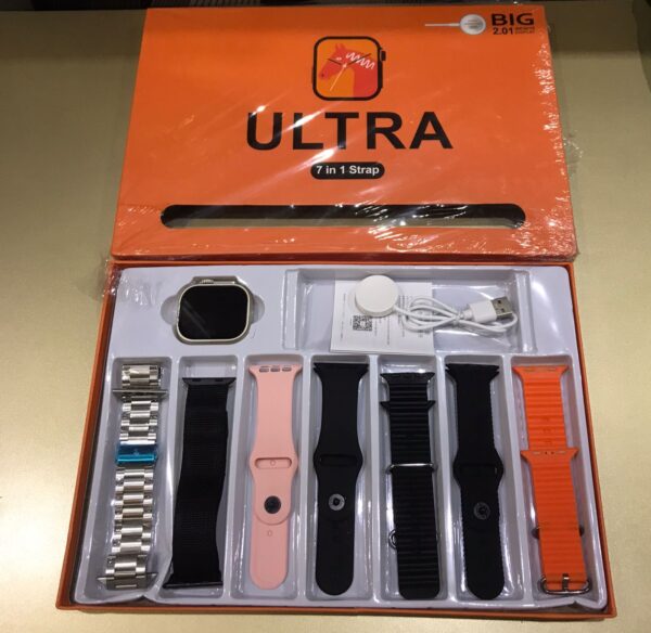 Watch Ultra With 7 Straps