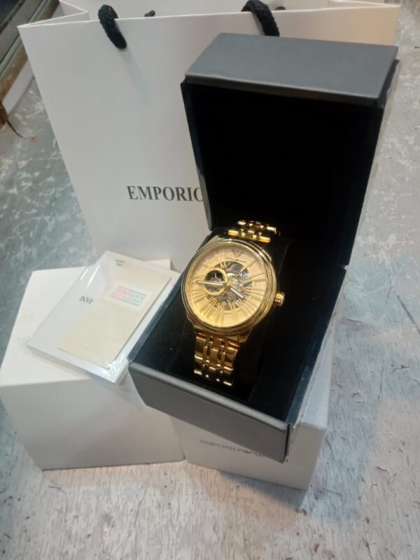 Emporio Armani Skeleton watch for Men